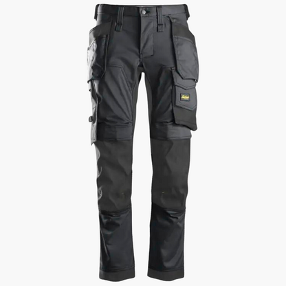 Men's Stretch Work Trousers with Holster Pockets for Professionals