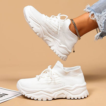 Women's Orthopedic Chunky Sole Sneakers for All-Day Comfort and Pain Relief