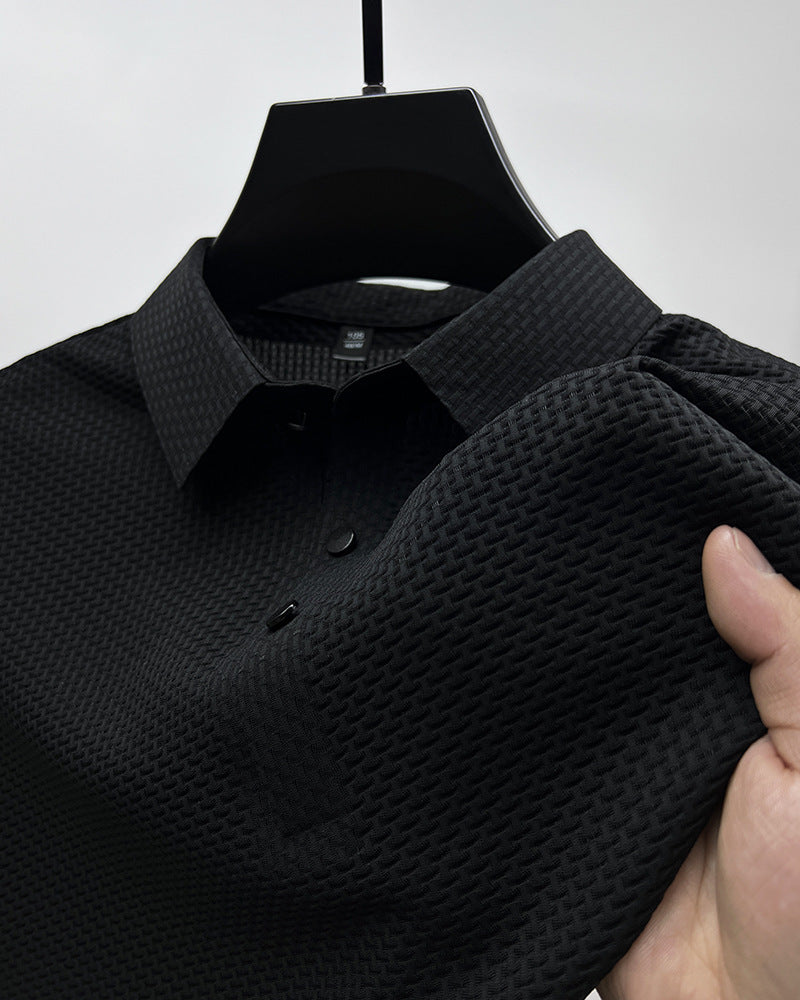 Glen – Mesh Ice Silk Short Sleeve T-shirt