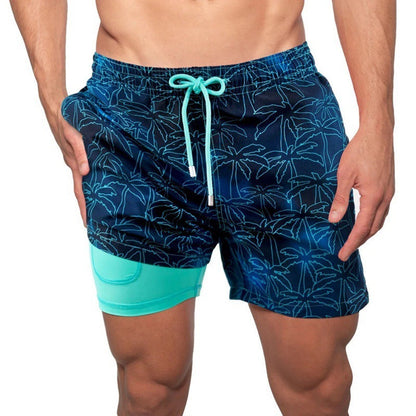 Roger – Men's Printed Beach Shorts for Summer