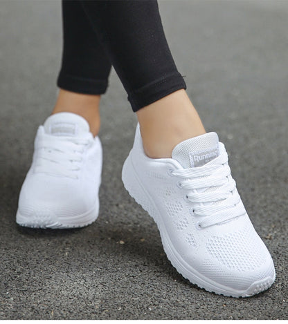 Women's Lightweight Breathable Running Sneakers – Athletic Walking Shoes for Comfort and Performance