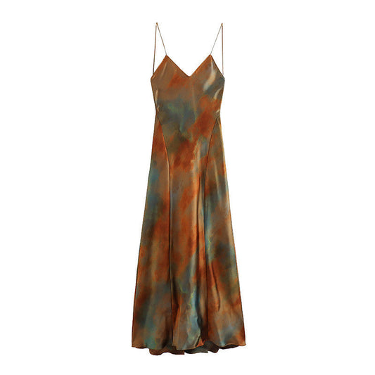 Miranda – Sleeveless Tie-Dye Dress