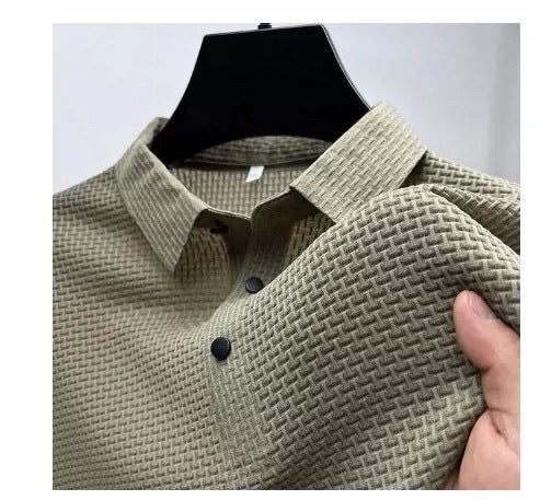 Glen – Mesh Ice Silk Short Sleeve T-shirt