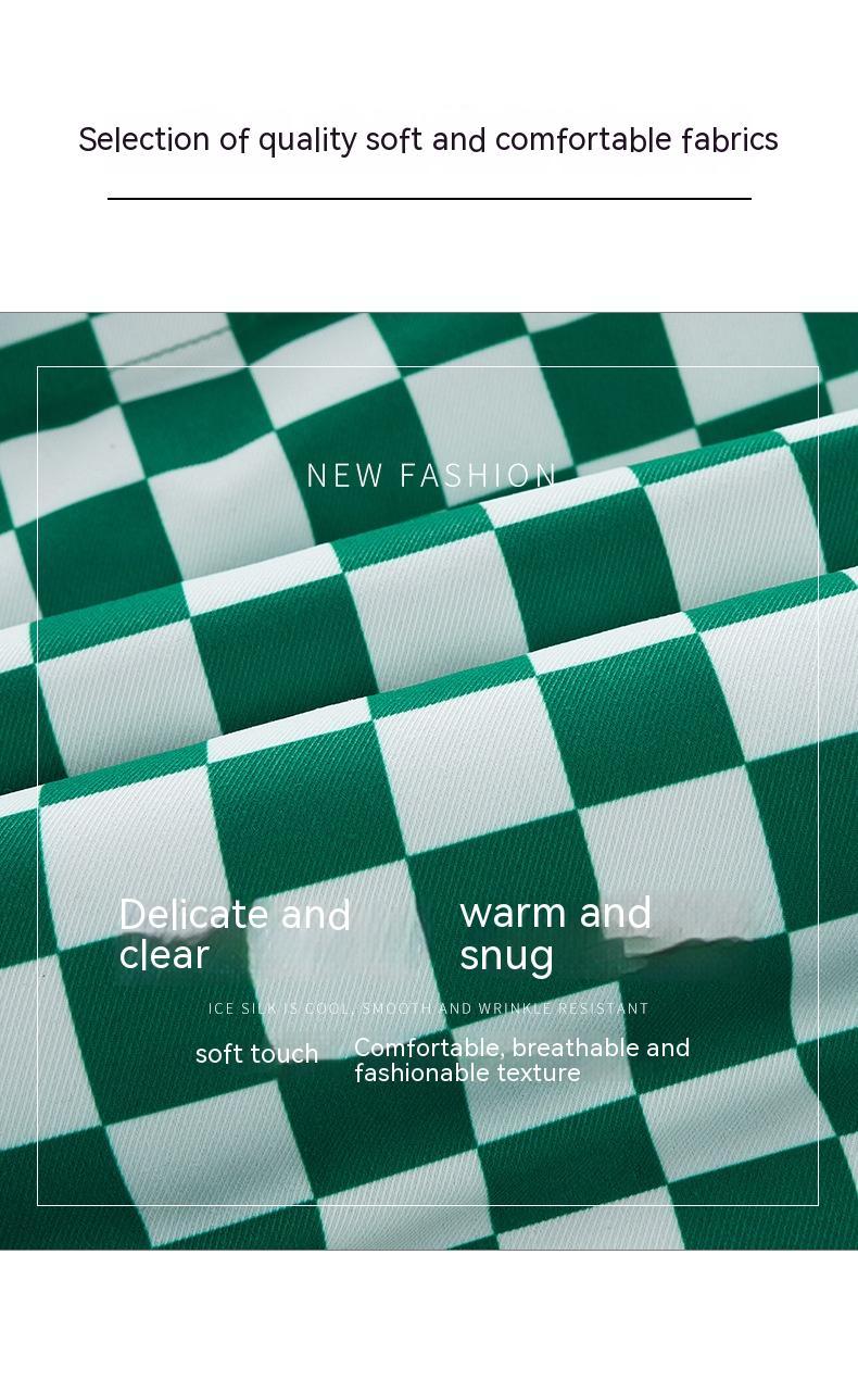 Bryan – Thick Warm Jacket with Chessboard Pattern