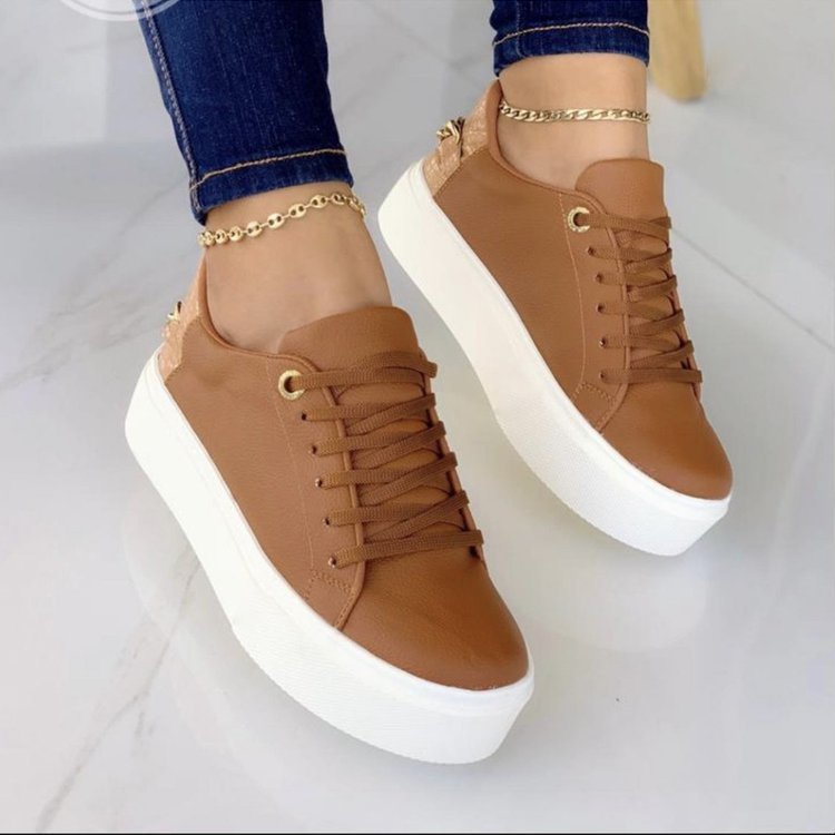 Clara – Casual White Sneakers for Women
