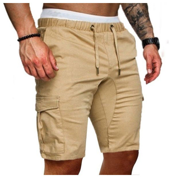 Ben – Tight Elastic Cropped Shorts Pants