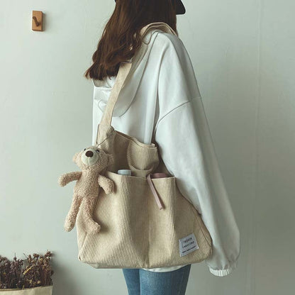 Imogen – Large Capacity Soft Vegan Leather Bucket Bag