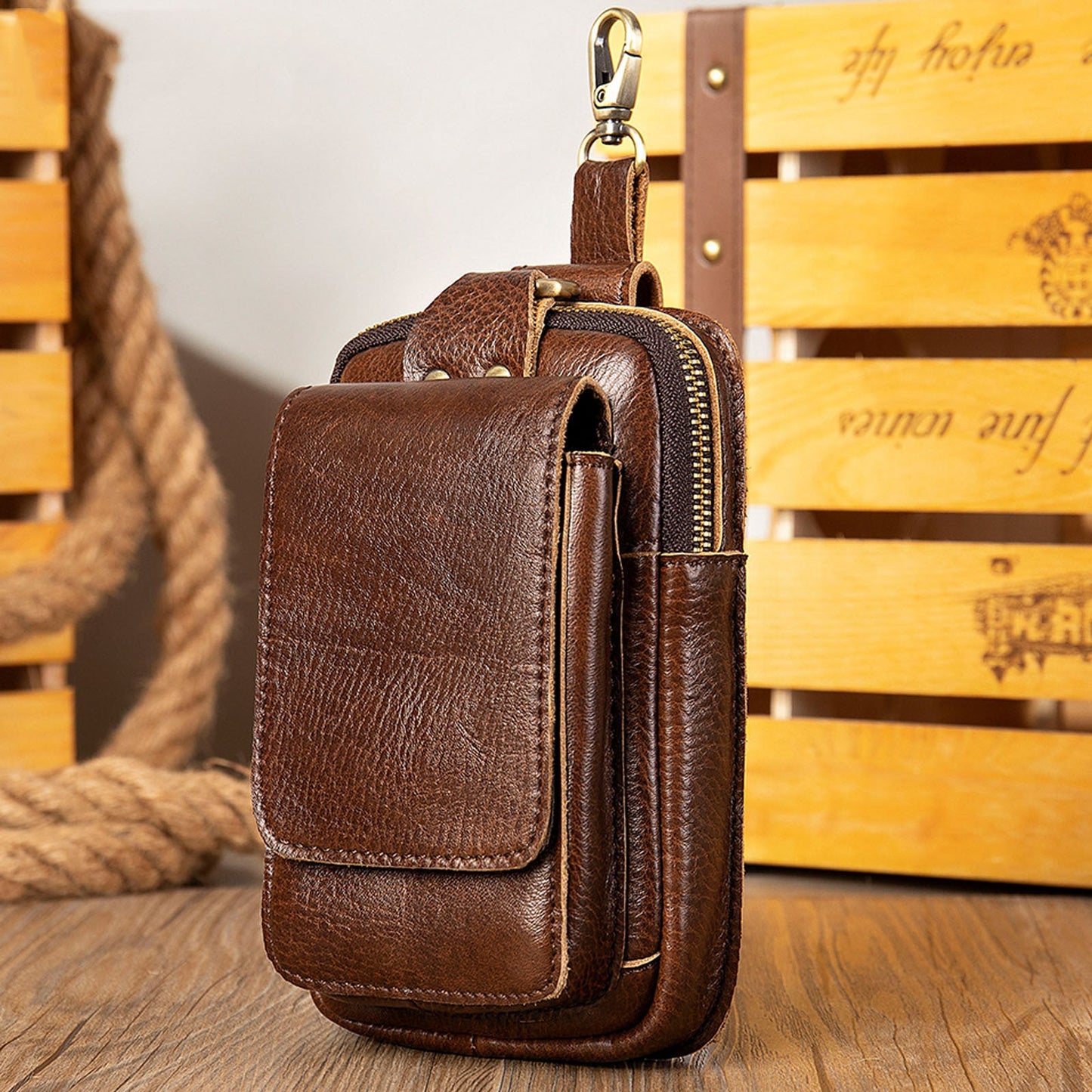 Jamie – Multifunctional Vegan Leather Belt Bag
