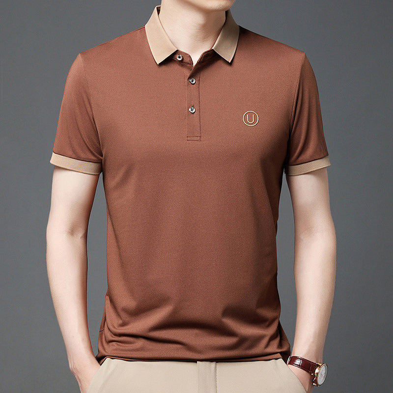 Shaun – Business Casual Short Sleeve Polo Shirt