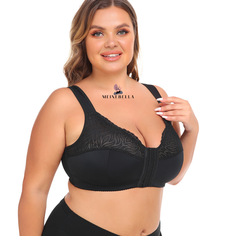 Tamara – Women's Front Closure Lace Wire-Free Bra