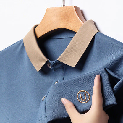 Shaun – Business Casual Short Sleeve Polo Shirt