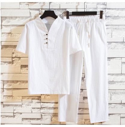 Tristan – Summer Linen Suit for Men
