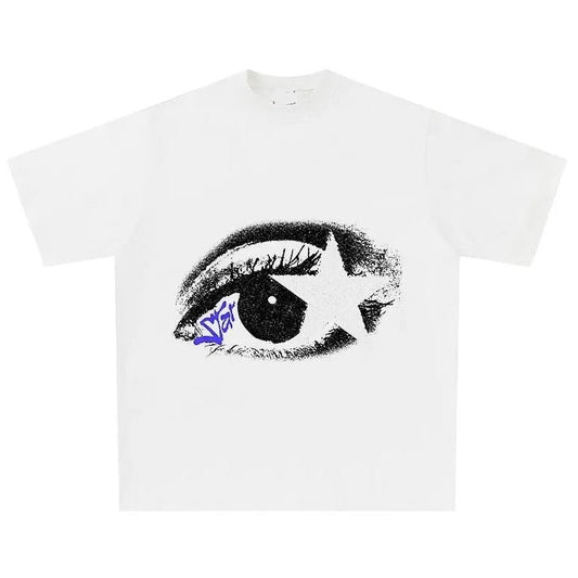 Tracy – Casual Round Neck T-shirt with Digital Print