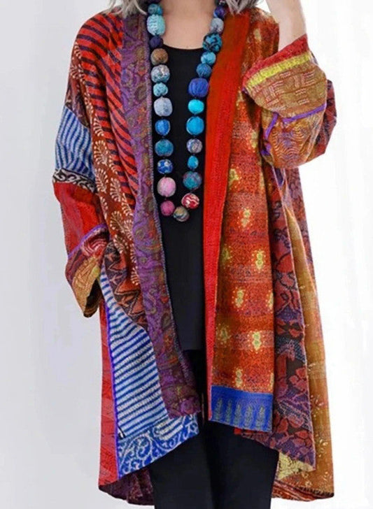 Kathryn – Long Sleeve Printed Jacket