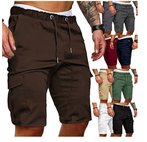 Ben – Tight Elastic Cropped Shorts Pants