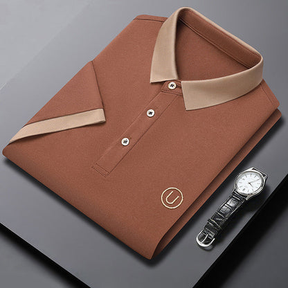 Shaun – Business Casual Short Sleeve Polo Shirt