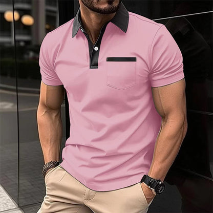 Eddie – Slim Fit Short Sleeve Polo Shirt