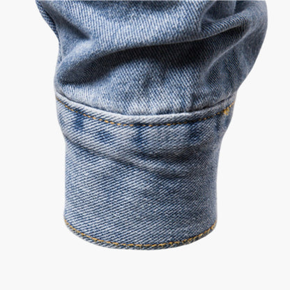 Men's Classic Denim Jacket Versatile Everyday Style