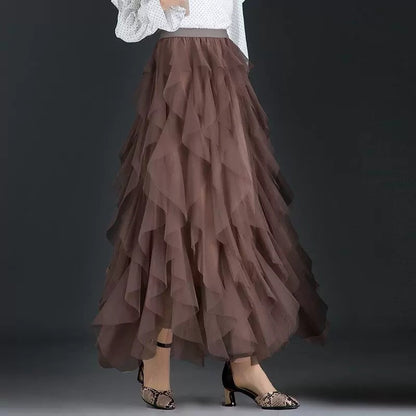 Hayley – Fashionable All-Matching Slimming Mesh Skirt
