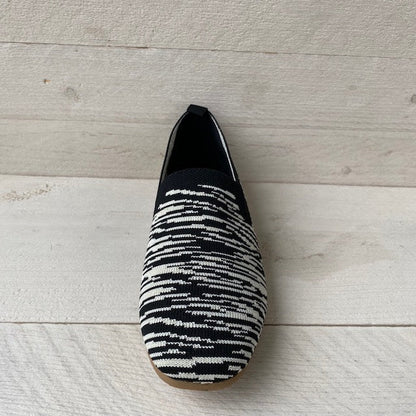 Faith – Women's Zebra Pattern Loafers