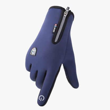 Men's and Women's Winter Outdoor Waterproof Touchscreen Gloves for Sports and Commuting