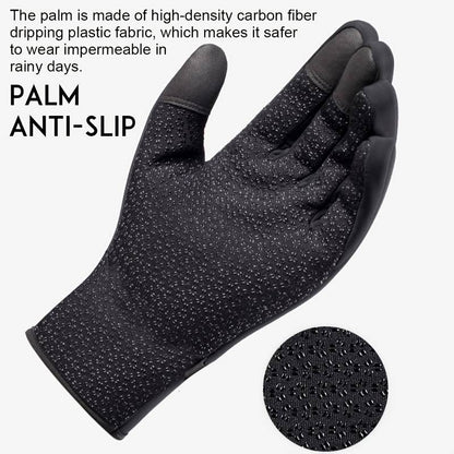 Men's and Women's Winter Outdoor Waterproof Touchscreen Gloves for Sports and Commuting