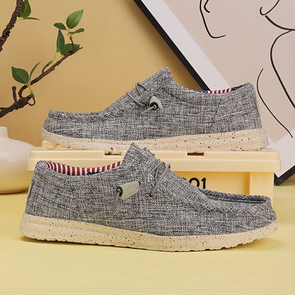 Men's Casual Slip-On Canvas Loafers – Everyday Comfort and Timeless Style