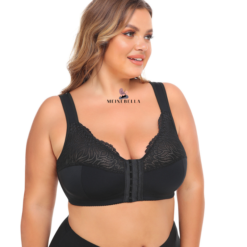 Tamara – Women's Front Closure Lace Wire-Free Bra