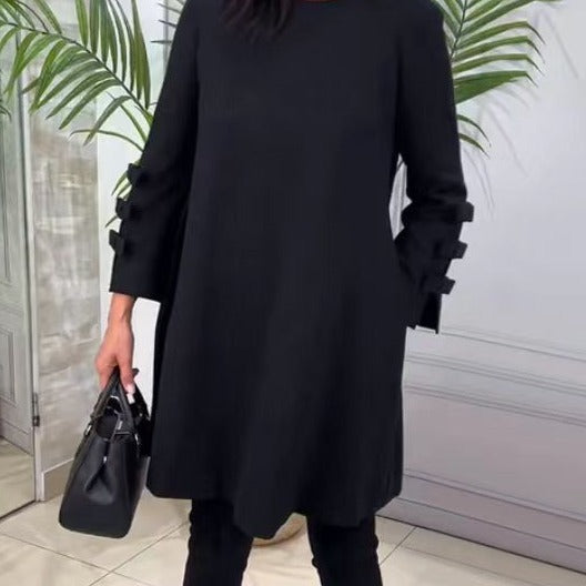 Rachel – Fashionable Half-length Skirt in Village Colors