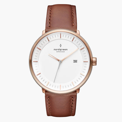 Ruby – Unisex Philosopher Watch with Vegan Leather Strap