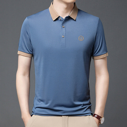 Shaun – Business Casual Short Sleeve Polo Shirt