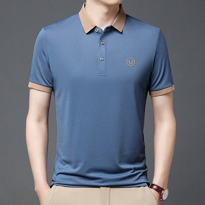 Shaun – Business Casual Short Sleeve Polo Shirt