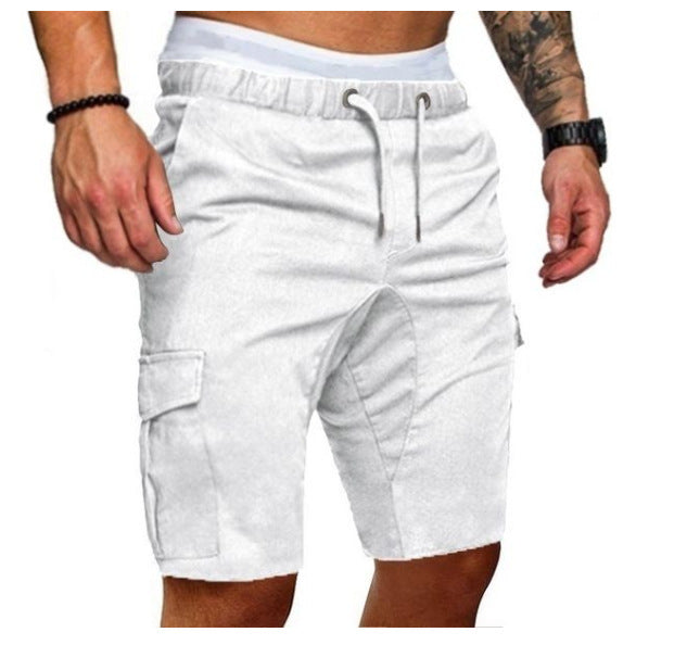 Ben – Tight Elastic Cropped Shorts Pants