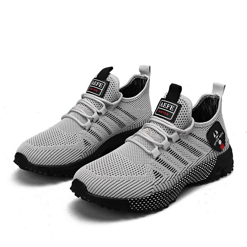 Jon – British Style Cool Simple Mesh Sneaker
