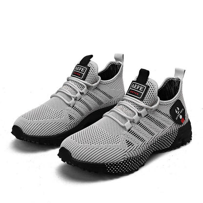 Jon – British Style Cool Simple Mesh Sneaker