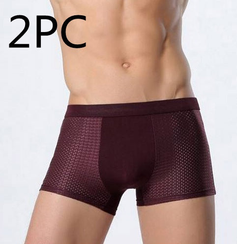 Dominic – Ice Silk Men's Mesh Boxer Underwear