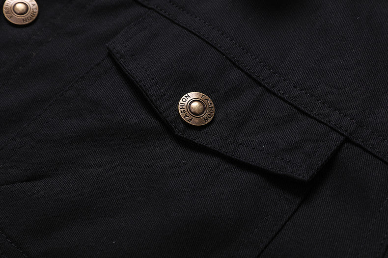 Kieran – Mid-Length Hooded Jacket with Fleece Lining