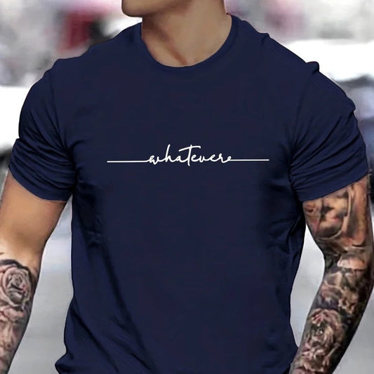 Rodney – Plus Size Funny Printed Casual Round Neck T-shirt