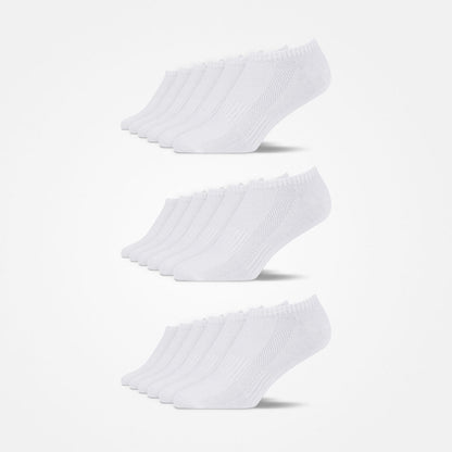 Robyn – Unisex Sneaker Socks in White