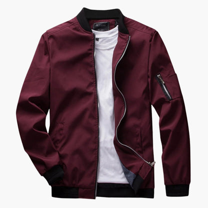 Men's Bomber Jacket Lightweight Summer Casual Stylish Outerwear