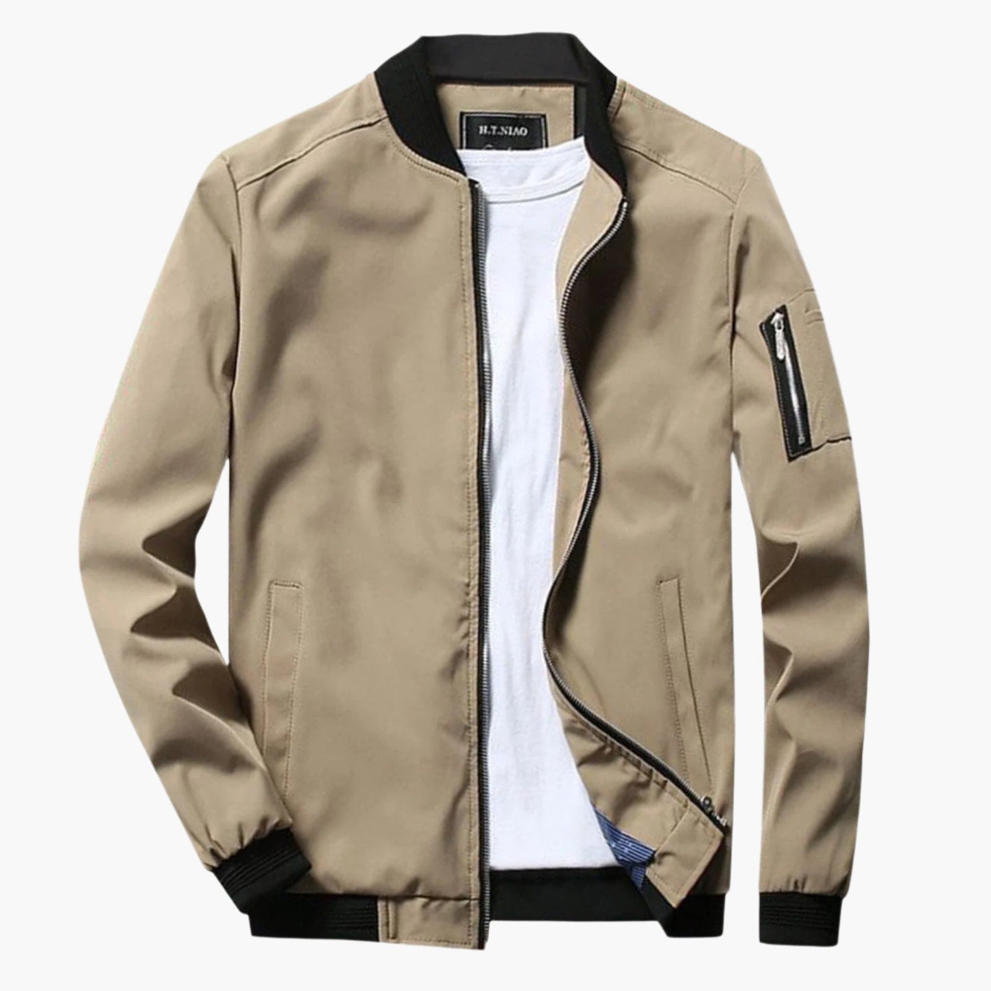 Men's Bomber Jacket Lightweight Summer Casual Stylish Outerwear