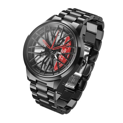 Malcolm – Men's Stylish Motorsport Rim Watch