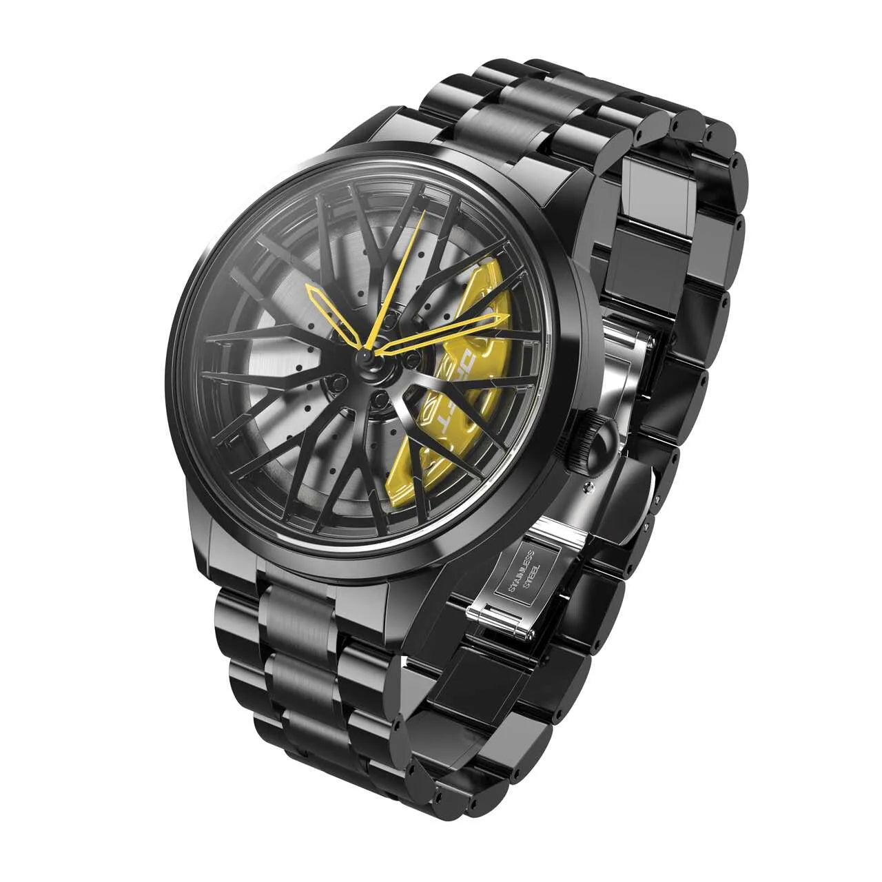 Malcolm – Men's Stylish Motorsport Rim Watch