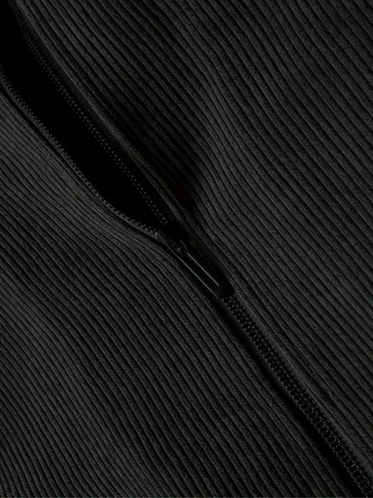 Men's Casual Winter Corduroy Jacket with Warm Fleece Lining