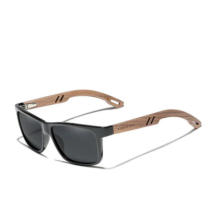 Anton – Men's Vintage Polarized Wooden Sunglasses