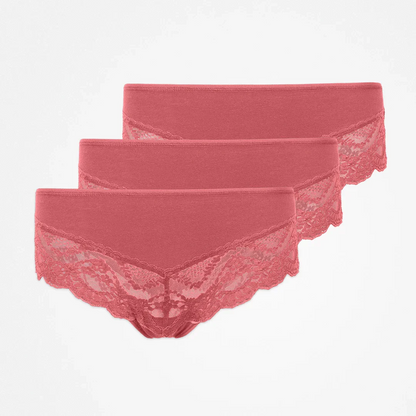 Emma – Women's Hipster Panties with Lace