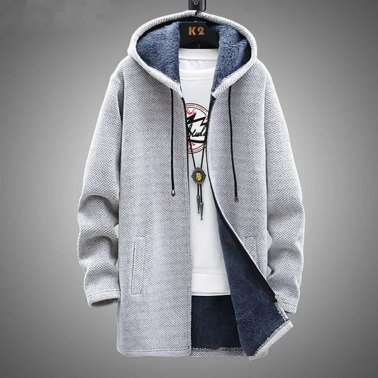 Howard – Men's Slim Hooded Cardigan