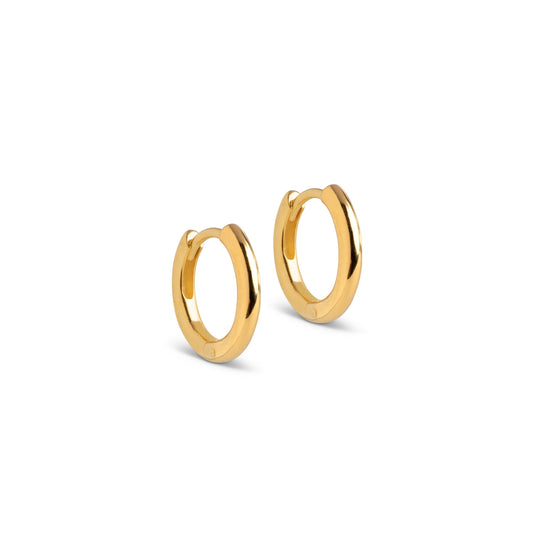 Jane – Women's Elegant Chunky Classic Hoops