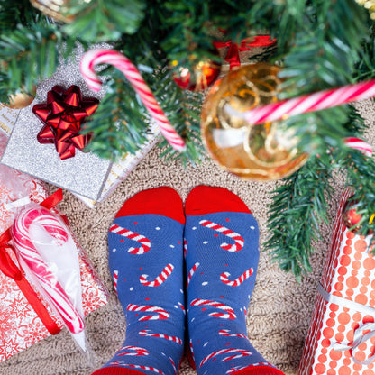 Adrian – Unisex Candy Cane Striped Socks