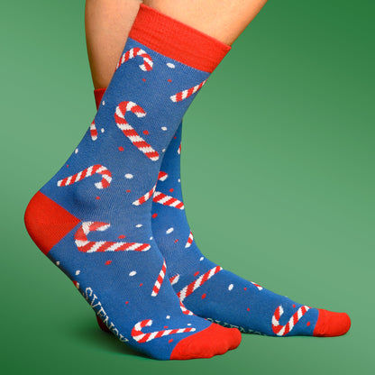 Adrian – Unisex Candy Cane Striped Socks